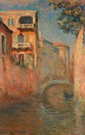 Claude Monet The Rio della Salute oil painting image